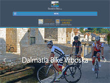 Tablet Screenshot of dalmatia-bike.com